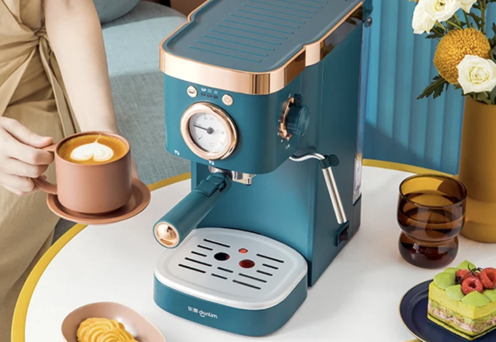 coffee machine with espresso and frother