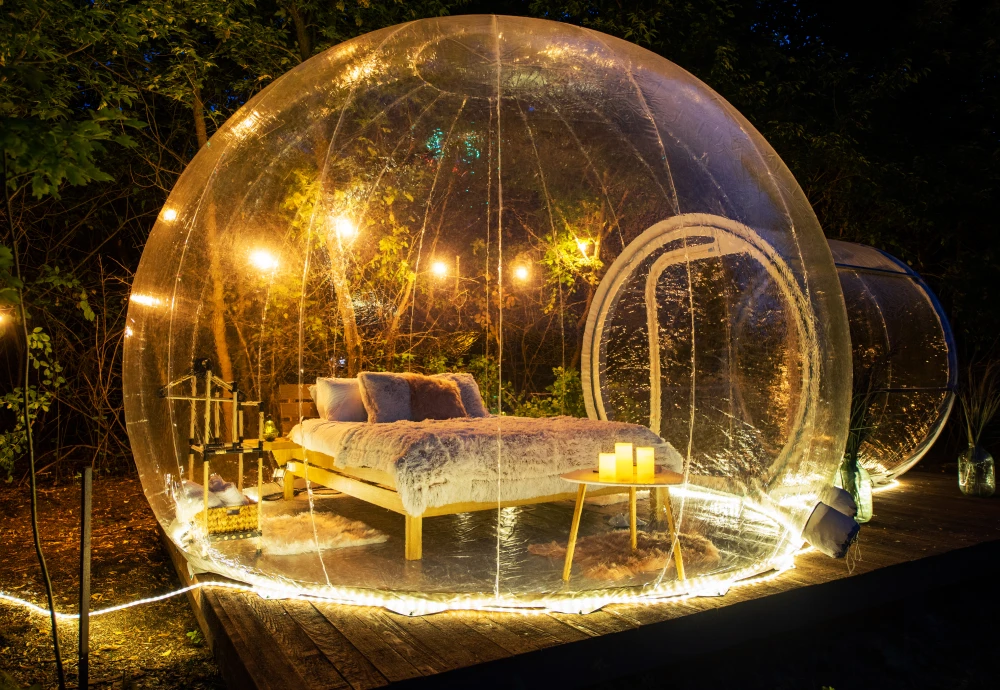 bubble tent dome outdoor